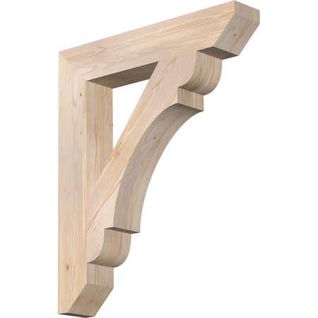 Ekena Millwork Olympic Slat Smooth Bracket, Douglas Fir, 5 1/2"W x 32"D x 38"H BKT06X32X38OLY06SDF